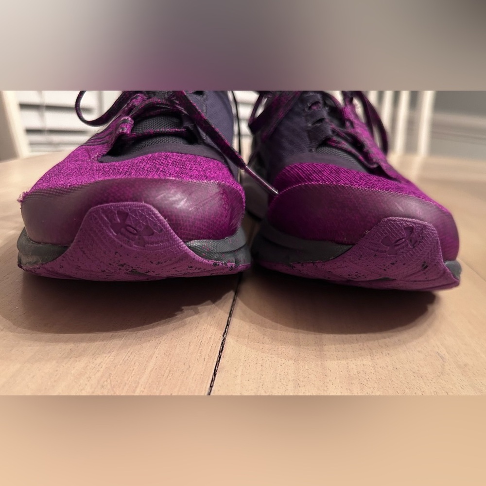 Under Armour Women's Bandit 2 Charged Purple and Black Sneakers size 9.5 - Picture 9 of 12